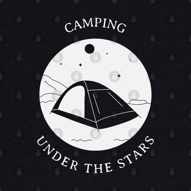 Camping under the stars by Creastore